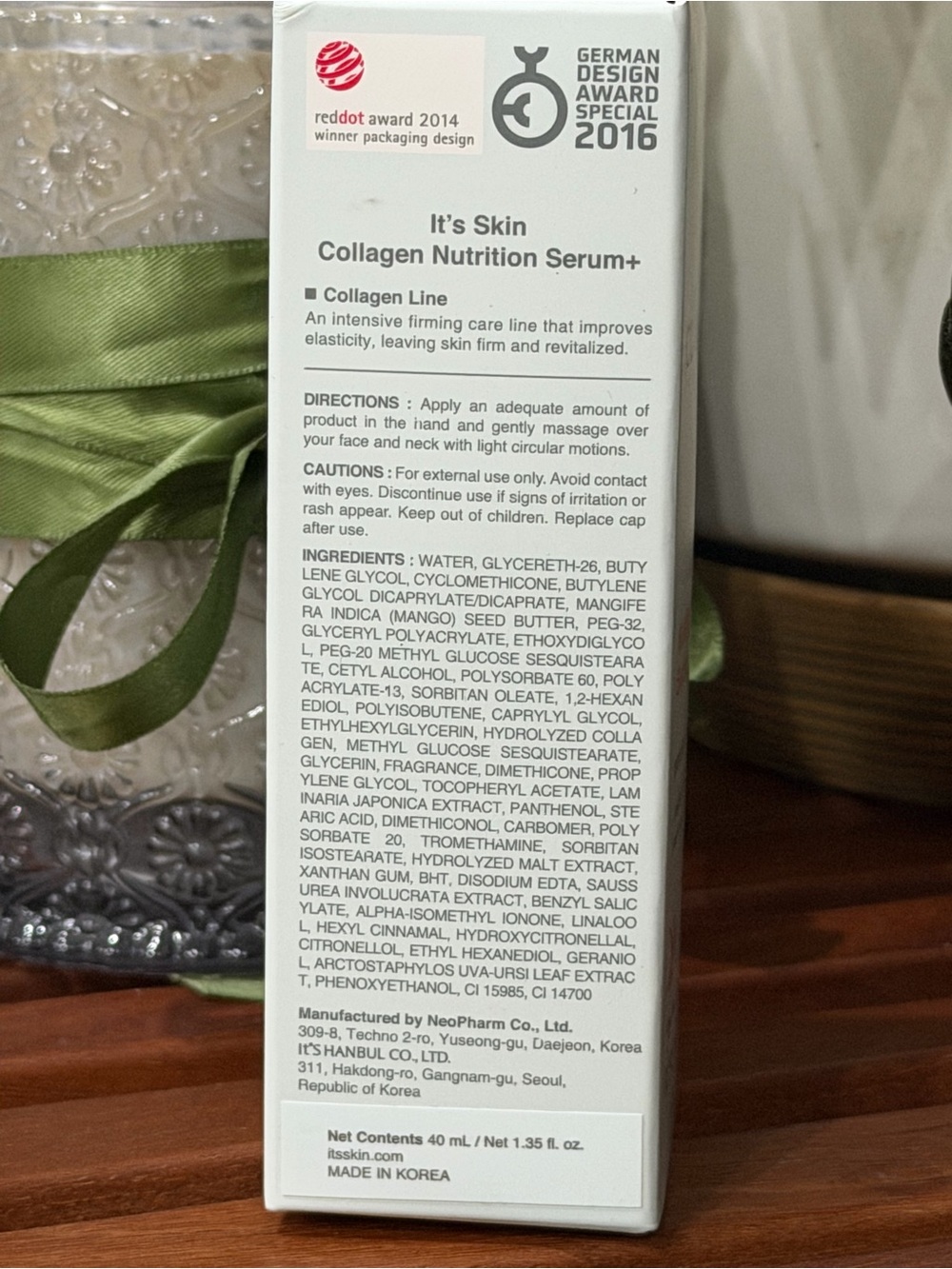 Collagen Nutrition Serum+ — White & Peach - Picture 3 of 7